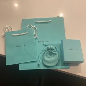 Tiffany and co bags and box
